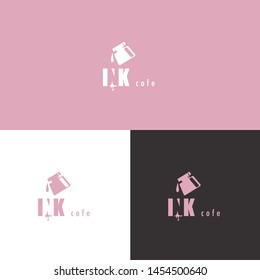 ink coffee shop illustration design logo bundle