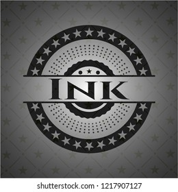 Ink dark icon or emblem