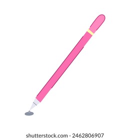ink digital pen cartoon. tablet note, drawing sketching, stylus handwriting ink digital pen sign. isolated symbol vector illustration