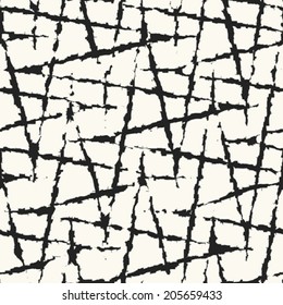 Ink Drawn Irregular Chevron Pattern