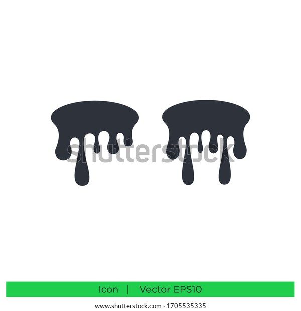 Ink Drop Icon Design Element Vector Stock Vector (Royalty Free ...