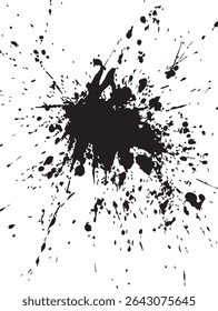 Ink Drop in Water Creating a Fluid Abstract Blend on White Background for Ethereal, Artistic, or Surreal Visuals