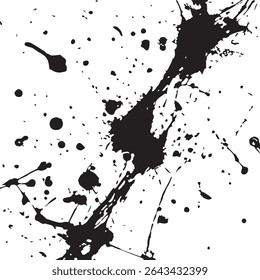 Ink Drop in Water Creating a Fluid Abstract Blend on White Background for Ethereal, Artistic, or Surreal Visuals