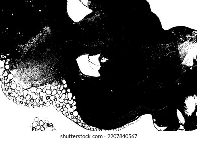 La tinta baja la textura vectorial. Fondo de color de agua derramado por garras. Copyspace.