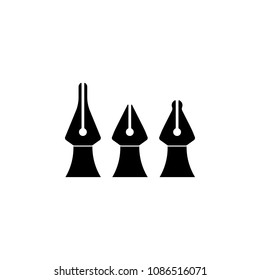 ink feathers icon. Element of art and painting for mobile concept and web apps. Detailed ink feathers icon can be used for web and mobile. Premium icon on white background