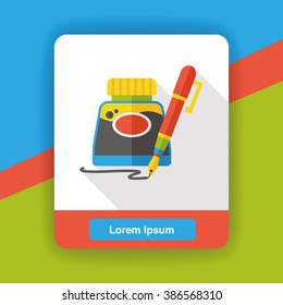 ink flat icon