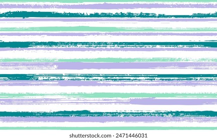 Ink freehand grunge stripes vector seamless pattern. Hipster kids clothes fabric design. Vintage geometric grunge stripes, lines on white background. Endless pattern.
