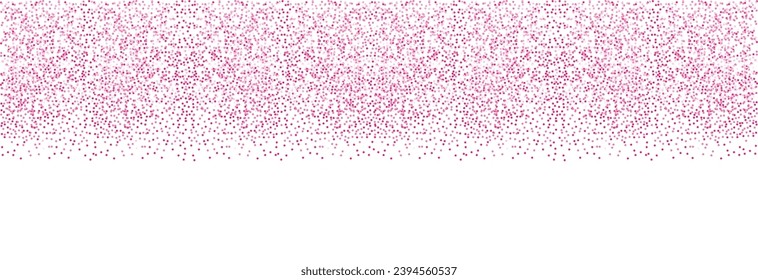 ink glitter background. Falling glitter confetti. Luxury sparkling pink confetti. Celebration falling pink glitter. The dust golden sparks.Valentine's Day background.