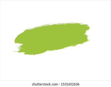 ink green paint stroke background watercolor vector illustration design