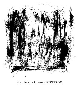 ink grunge texture background. abstract vector illustration.