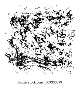 ink grunge texture background. abstract vector illustration.