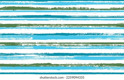 Ink handgezeichnet parallele Linien Vektornahtlose Muster. Hübsches Sommermode-Design. Scratchy Textur parallele Linien, Streifen Banner Hintergrund. Wiederholbares Muster.