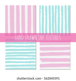 Ink hand drawn pattern, texture. Can be used for wallpaper, background of web page, scrapbook, party decoration, t-shirt design, card, print, poster, invitation, packaging and so on.