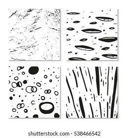 Ink hand drawn textures. Can be used for wallpaper, background of web page, scrapbook, party decoration, t-shirt design, card, print, poster, invitation, packaging and so on.