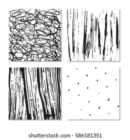 Ink hand drawn textures. Can be used for wallpaper, background of web page, scrapbook, party decoration, t-shirt design, card, print, poster, invitation, packaging and so on.