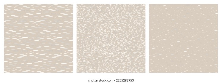 Ink hatch and strokes seamless pattern. Grunge surface vector texture looking like birch bark, papyrus, rain, ripples on the water. Texture background template.