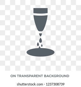 Ink icon. Ink design concept from  collection. Simple element vector illustration on transparent background.