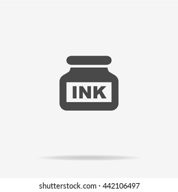 Ink icon. Vector concept illustration for design.