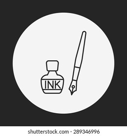 ink line icon