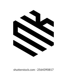 INK monogram logo with a modern design that combines simplicity and creativity