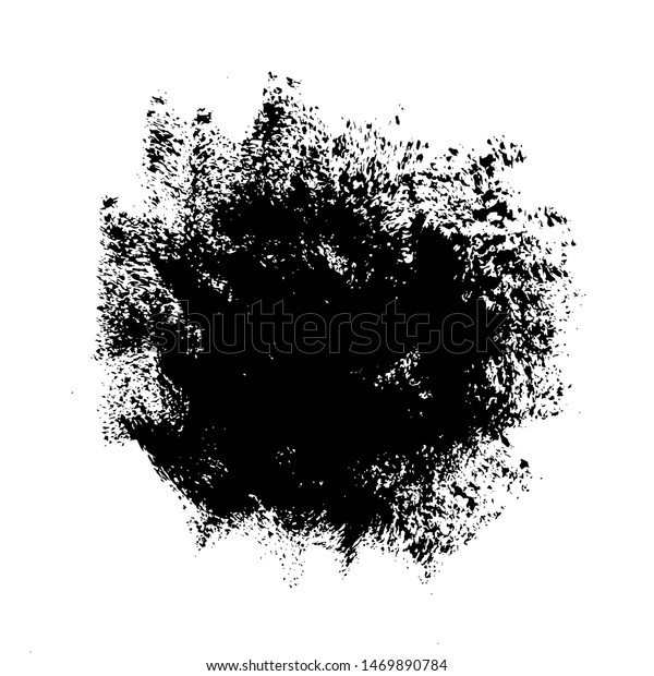 Ink Paint Sprayed Vector Art Element Stock Vector (Royalty Free ...