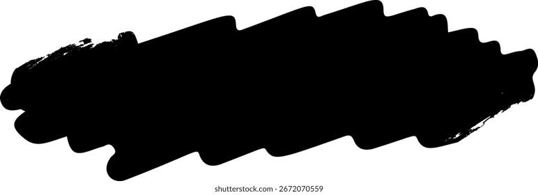 Ilustração de vetor de grafite de pincel de tinta