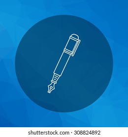 Ink pen icon