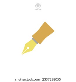 Icono de lápiz Icono ilustración vectorial aislada en fondo blanco