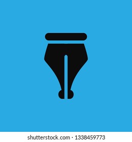 ink pen icon vector