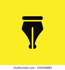 ink pen icon vector