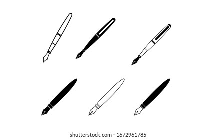 Icono de lápiz INK ilustración de vector símbolo de signo diseño