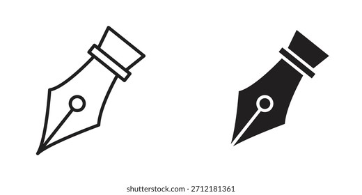 Freihandstift-Symbol in Vektor. Logotyp