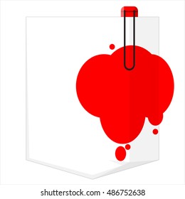 ink pen illustration vector, stationery, logo, symbol, design