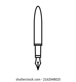 Umrissgrafik-Vektorgrafik des Tinten einzeln. Tinten-Symbol.