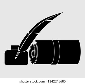 ink and pens icon
