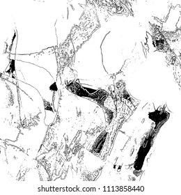  Ink Print Distress Background . Dots Grunge Texture. Vector.