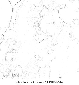  Ink Print Distress Background . Dots Grunge Texture. Vector.