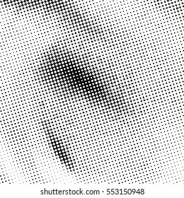  Ink Print Distress Background . Dots Grunge Texture. Vector.