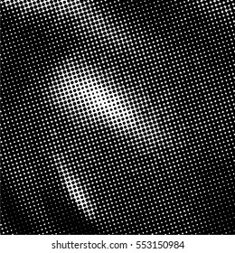  Ink Print Distress Background . Dots Grunge Texture. Vector.