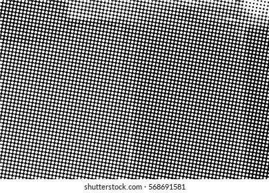  Ink Print Distress Background . Dots Grunge Texture. Vector.