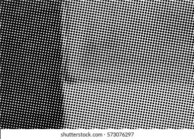  Ink Print Distress Background . Dots Grunge Texture. Vector.