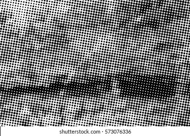  Ink Print Distress Background . Dots Grunge Texture. Vector.