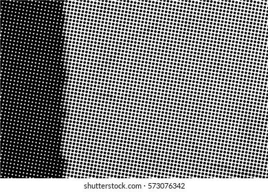  Ink Print Distress Background . Dots Grunge Texture. Vector.