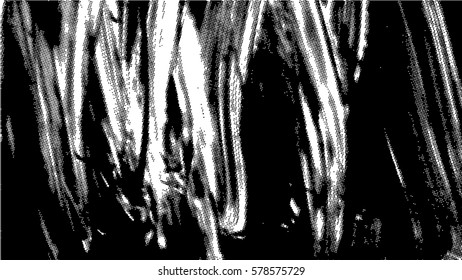 Ink Print Distress Background . Dots Grunge Texture. Vector