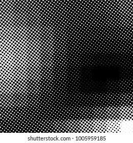 Ink Print Distress Background . Grunge Texture. Abstract Black and white illustration. Vector.