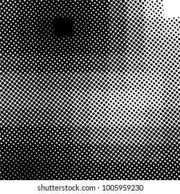 Ink Print Distress Background . Grunge Texture. Abstract Black and white illustration. Vector.