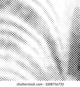 Ink Print Distress Background . Grunge Texture. Abstract Black and white illustration. Vector.
