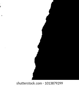 Ink Print Distress Background . Grunge Texture. Abstract Black and white illustration. Vector.
