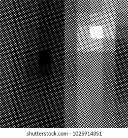 Ink Print Distress Background . Grunge Texture. Abstract Black and white illustration. Vector.