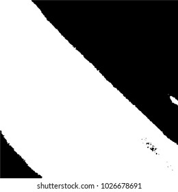 Ink Print Distress Background . Grunge Texture. Abstract Black and white illustration. Vector.